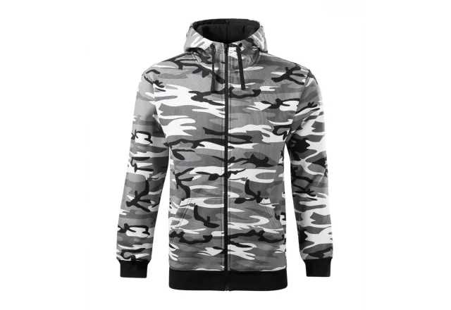 Mikina pánska Camo Zipper